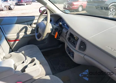 2001 Buick Century Custom из США, поврежденный, VIN 2G4WS52J511277073